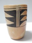 Dated 1954 Vintage Hopi Pueblo Indian Pottery Cylinder Form Pot - Nice  