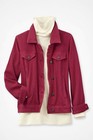 Coldwater Creek Knit Denim Jacket 06 Colors   All Size