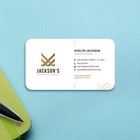 1000 Rounded Business Cards     Full Color     Glossy Or Matte     Free Shipping     