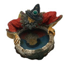 Myths And Legends Wui 1998 Gothic Resin Figurine Wizard Well Reflection Ashtray