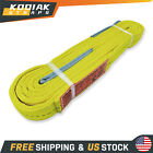 2 x 10 12 15 20  2-ply Web Sling Flat Eye Lifting Sling Strap Heavy Duty -1 2 Pc
