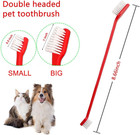 Dog Toothbrush Set Of 8     Dual Headed Dental Hygiene Brushes For Small To Large
