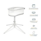 Halo Bassinest Swivel Sleeper Bedside Bassinet Removable Bed