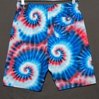 Hurley Logo 9 25  Inseam Boys  L American Spiral Deep Royal Blue Swim Trunks