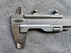 Mitutoyo 0-7 inch Vernier Caliper 1 128   1 1000   W Thumb Clamp - Made In Japan
