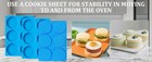 Round Silicone  For Baking  4inch Lar Breakfast Sandwiches