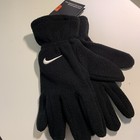 Nike Club Fleece 2 0 Training Gloves Women Black black white Small New 