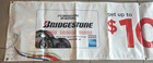Bridgestone Tires Banner   100 Value Back Advertisement   9  X 3  New   Unused