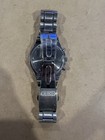 Seiko Men s Chronograph Quartz Stainless Steel Watch Black Dial 10 Bar Alarm