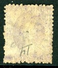 Bahamas 1863 Qv 6p Dark Violet Wmk Ccc Perf 12   Scott  14 Vfu  I204