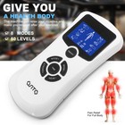 Tens Unit Electric Pulse Massager Muscle Stimulator Pain Relief Electrotherapy