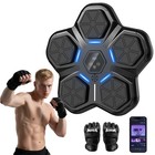 Htm Music Boxing Machine  Interactive Punching Trainer 9 Modes   Boxing Gloves