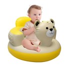 Inflatable Sofa Baby Chair Bath Seat Baby Lounger For Kids Armchair Child Stool 