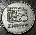 High Grade Au 1981 Portugal 5 Escudos Coin-jan444