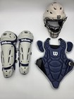 Wilson Ez Gear 2 0 Catcher   s Gear Kit - Blue Navy S m Baseball Softball Ages 5-7