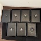 Lot Of 7 Royal Canadian Mint  double Dollar  Silver Proof Sets