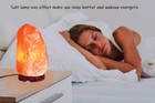 Indusclassic Natural Himalayan Crystal Salt Lamp Air Purifier 6 9 Lbs Set Of 2