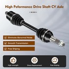Pair Rear Left Right For Can Am Outlander 650 500 850 1000 Cv Axle Assembly