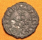 Medieval Slavonian Coin - Slavonian Bronze Denar From The 13  Century 