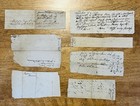 Revolutionary War Era Receipts From East Greenwich  R i  Wightman Family 1775-83