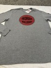 Nike Georgia Bulldogs Grey All-star Long Sleeve Shirt Basketball Large Nwt