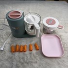 Beaba Babycook Neo Glass Baby Food Maker Processor Eucalyptus   tested   Works  