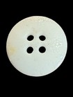 Antique Blue China Calico Button   Uncommon Medium Size 15 16 