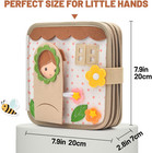 Busy Book Montessori For Toddlers 1-3  Felt Quiet Book   Busy Board For Unisex 