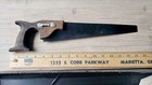 Antique Painted Hand Saw