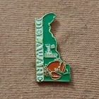 Delaware 1st State Crab Travel Souvenir Jacket Lapel Pin