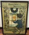 Jessie Wilcox  Smith  1918 Red Cross  Framed  Vintage Poster 22   x29   