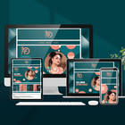 Custom Ebay Html Listing Template   Store Design   Header  Footer  Billboard
