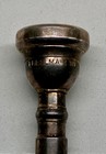 Breslmair Wien Lg1 Trumpet Cornet Brass Mouthpiece Silver Plated Vintage