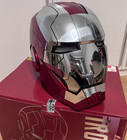 Iron Man Mk5 Silvery 1 1 Wearable Voice-controlled Open close Helmet Boxed