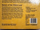1991 Heroquest Quest Pack    return Of The Witch Lord    Complete-unpunched  New 