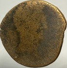 Roman Provincial Baetica 42bc-1bc Coin Augustus Male Figure Holding Grapes Rare