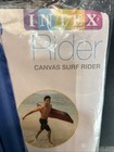 Intex Canvas Adult Surf Rider Inflatable Float Blue red 60 x29  Nip 2014 Sealed