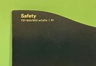 Alaska Airlines Safety Card--737-800 900 With Rafts --jan 2016