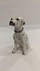 Vintage Ceramic Dalmation Dog Figurine Figure Made In Japan W metal Tag 