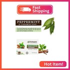 Herboganic Peppermint And Cinnamon Herbal Soap   Pack Of 1 Of 5oz Soap Bar   Nat