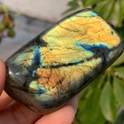 159g Natural Gorgeous Labradorite Quartz Crystal Stone Specimen Healing