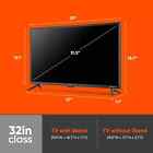 Onn  32    Class Hd  720p  Led Roku Smart Television  100012589 