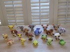Littlest Pet Shop Lot Of 20 Animals   Dogs  Cat  Monkeys  Fish  Pandas  Frog    