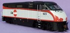 Rare Ho Athearn Rtr F59phi Cal Train Locomotive  923 Tested
