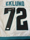William Eklund Signed San Jose Sharks Jersey Psa Dna Autographed