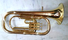 Baritone Made Of Pure Brass In Golden Polish  Free Cushion Case   Free Shipping