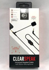 New Mee Audio Clearspeak Black Universal Headset Cable With Boom Microphone