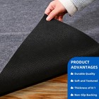 Evercomfy Garage Floor Mat 5x6 Ft Waterproof Non-slip Backing