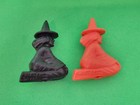 Diener Witch Eraser Figures Halloween Pencil Topper Lot Of 2 With Free Shipping