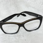 Authentic Yohji Yamamoto Yy1030 Eyeglass Frame Black Gold France Men Frame Only